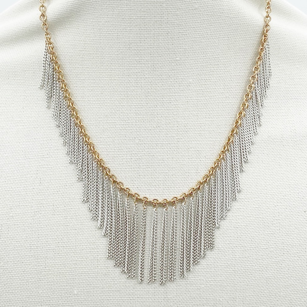 Rockbox- SLATE Fringe Necklace